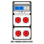 ROZDZIELNICA;2XC16-3P;4X5X16A;INA=32A;IP54, SB-108805-S0010-Z01-54