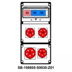 ROZDZIELNICA;C32-3P;2XC16-3P;5X32A;3X5X16A;INA=32A;IP54, SB-108805-S0030-Z01-54