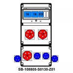 ROZDZIELNICA;2XC16-3P;2XB16-1P;3X5X16A;4X2P+PE;INA=32A;IP54, SB-108805-S0130-Z01-54