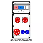 ROZDZIELNICA;C32-3P;C16-3P;B16-1P;5X32A;2X5X16A;2X2P+PE;INA=32A;IP54, SB-108705-S0080-Z01-54