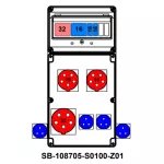 ROZDZIELNICA;C32-3P;C16-3P;2XB16-1P;5X32A;2X5X16A;4X2P+PE;INA=32A;IP54, SB-108705-S0100-Z01-54