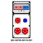 ROZDZIELNICA;2XC32-3P;C16-3P;B16-1P;2X5X32A;5X16A;2P+PE;INA=32A;IP54, SB-108705-S0110-Z01-54