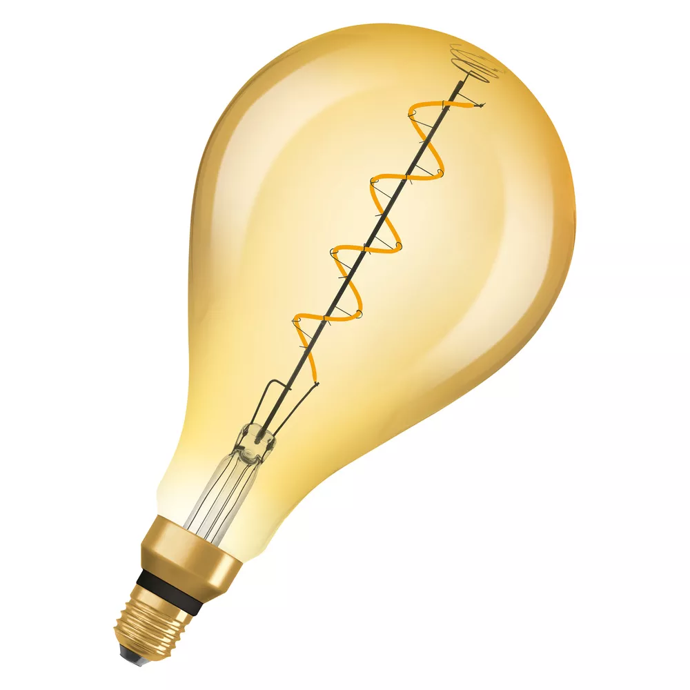 Lampa VINTAGE 1906 CL A160 Filament szkło przezroczyste GOLD 28 non-dim 5,5W 820 E27