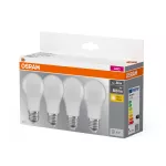 Lampa LED BASE Classicassic A60 8,5W/827 230V plastik E27 FS4 OSRAM