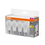 Lampa LED BASE Classic A60 8,5W/827 230V plastik B22D FS4 OSRAM