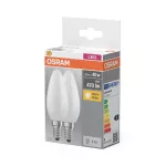 Lampa LED BASE Classic B40 4W/827 230V szkło matowe E14 FS2 OSRAM
