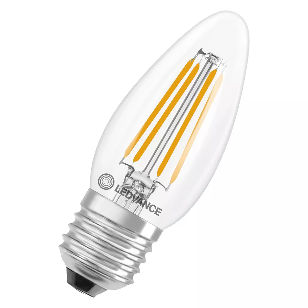 Lampa LED CLASSIC B P 3.4W 827 Clear E27