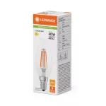 Lampa LED CLASSIC B P 3.4W 827 Clear E14