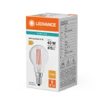 Lampa LED CLASSIC P V 4W 827 Clear E14