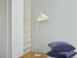 Oprawa Decor Lotus Leaf Floor E27 DIM White