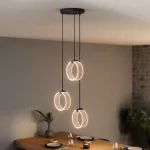 Oprawa Decor Circle 3XPendant PL 20W Click CCT Black