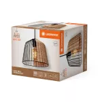 Oprawa Decor Cage Bell Pendant E27 Black