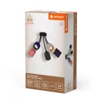 Oprawa Decor Felt Weaving Cans Ceiling 5XE14 Multicolor