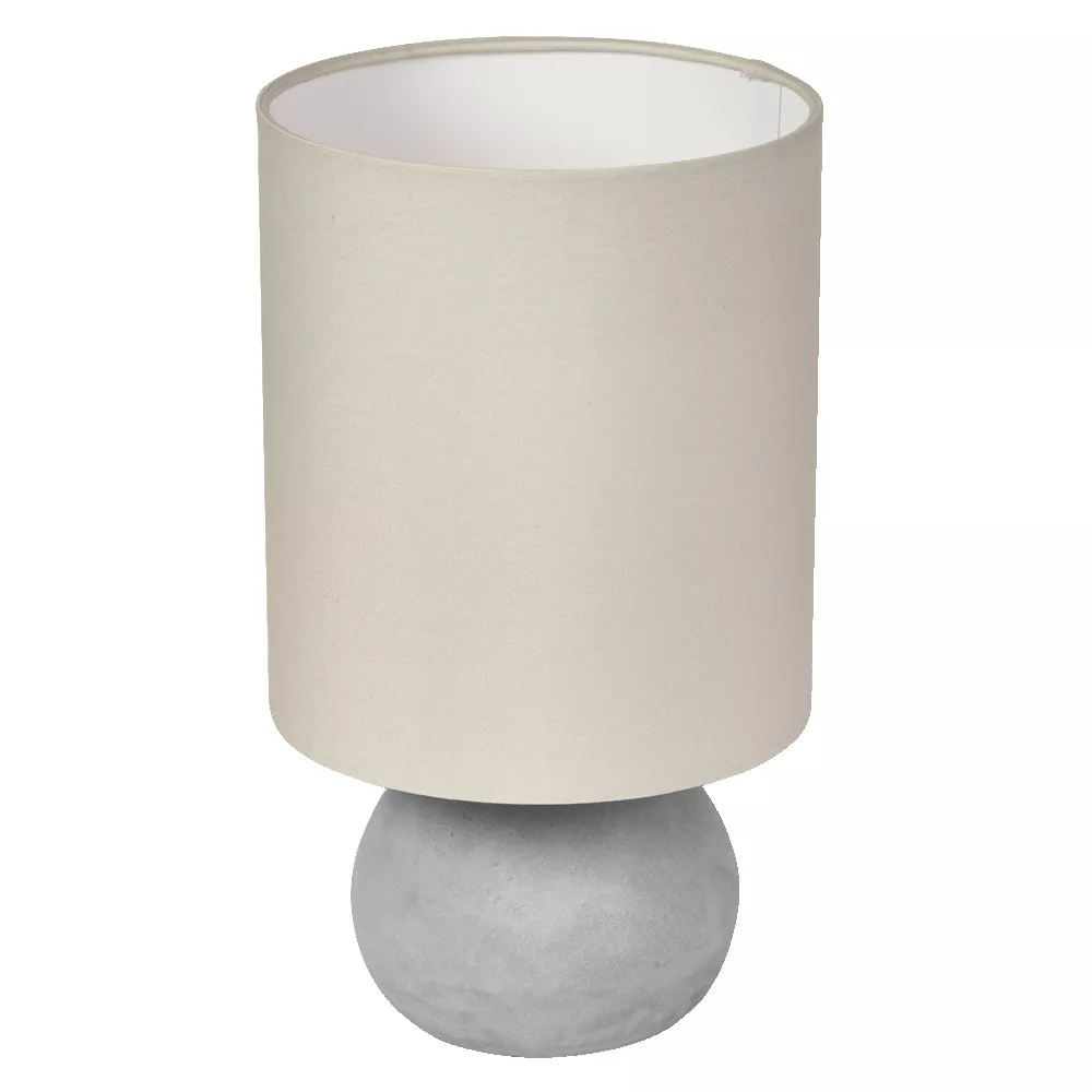 Oprawa Decor Impact Table 1XE27 Beige and Gray