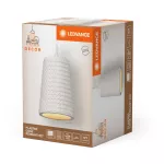 Oprawa Decor Plaster Cone Pendant E27 White