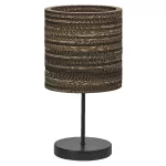 Oprawa Decor Cardboard Cylinder Table E27 Brown