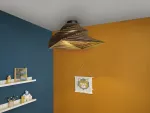Oprawa Decor Cardboard Square Ceiling Turn E27 Brown
