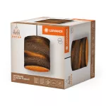 Oprawa Decor Cardboard Cylinder Pendant E27 Brown