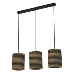 Oprawa Decor Cardboard Cylinder Pendant 3XE27 Brown