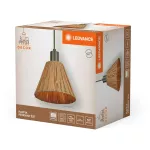 Oprawa Decor Raffia Pendant 1XE27 Green
