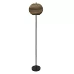 Oprawa Decor Cardboard Ball Floor E27 Brown