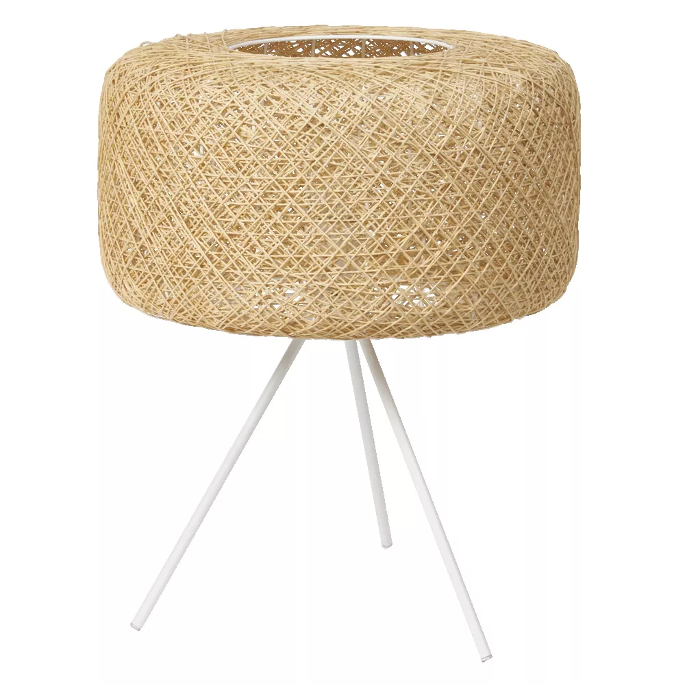 Oprawa Decor Paper Bale Table 1XE27 Beige