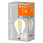 Lampa LED SMART+ WiFi CL P Filament szkło przezroczyste DIM 40  4W/827 E27