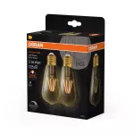 Lampa VINTAGE 1906 dim Classic Edison Filament szkło przezroczyste GOLD 55 DIM 6.5W/824 E27 LEDVANCE