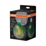 Lampa VINTAGE 1906 Globe ET 124 18 Filament DIM 4.5W 816 Green E27