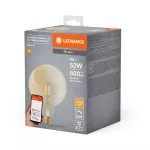 Lampa LED SMART+ WiFi CL Globe125 Gold DIM 53  6W/824 E27