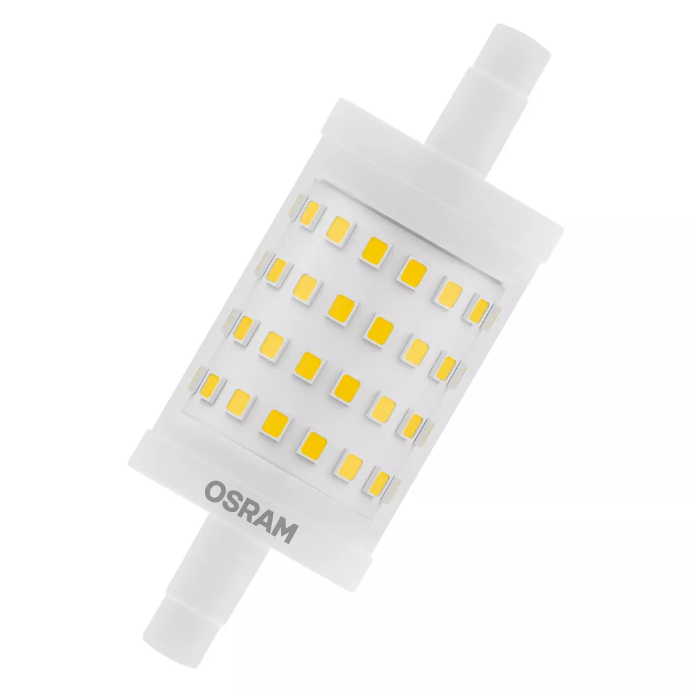 Lampa LED LINE 78mm 75D 9,5W/827 230V R7S 6X1