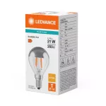Lampa LED PERFORMANCE CLASS CLASSIC P Filament szkło przezroczyste Mirror Silver 31 non-dim 4W/827 E14 LEDVANCE