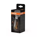 Lampa VINTAGE 1906 LED Classic Edison Filament szkło przezroczyste SMOKE 10 non-dim 3.4W/818 E27 LEDVANCE