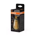 Lampa VINTAGE 1906 dim Classic Edison Filament szkło przezroczyste GOLD 48 DIM 7W/822 E27 LEDVANCE