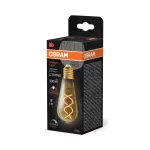 Lampa VINTAGE 1906 dim Classic Edison Filament szkło przezroczyste GOLD 28 DIM 4W/820 E27 LEDVANCE