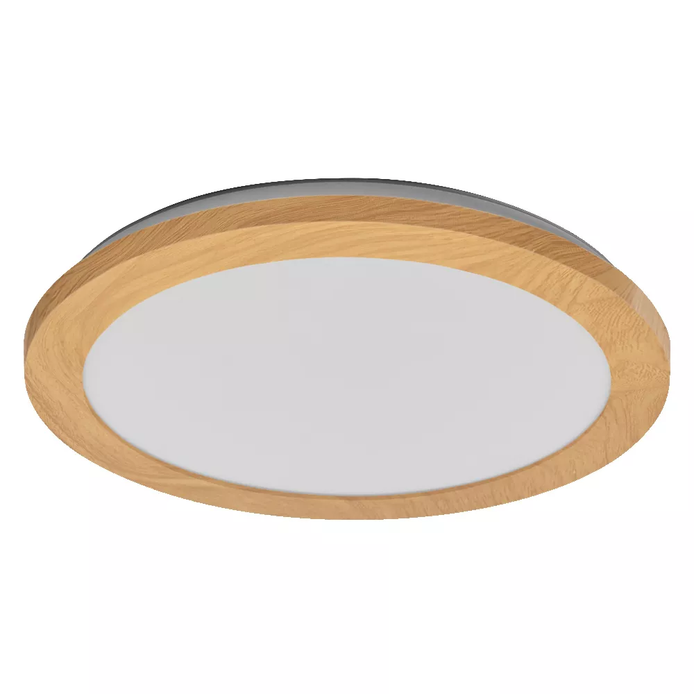 Oprawa Orbis Disc 30CM 22W Click CCT IP44 Wood Decor