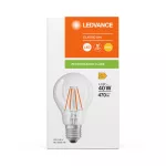 Lampa LED PERFORMANCE CLASS CLASSIC A Filament szkło przezroczyste 40 non-dim 4W/827 E27 LEDVANCE