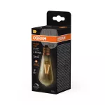 Lampa VINTAGE 1906 dim Classic Edison Filament szkło przezroczyste GOLD 55 DIM 6.5W/824 E27 LEDVANCE