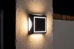 Oprawa Endura Style Solar Utili Square Wall and Ground Dark Gray