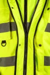 Kurtka robocza ostrzegawcza 5w1, ocieplana, żółta, rozmiar M