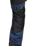 Spodnie robocze DENIM, wzmocnienia Oxford, granatowe, rozmiar XS
