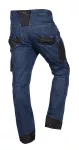 Spodnie robocze DENIM, wzmocnienia Oxford, granatowe, rozmiar XS