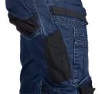Spodnie robocze DENIM, wzmocnienia Oxford, granatowe, rozmiar M