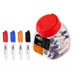 Mini marker, 4 kolory, wielokrotność 80 szt.