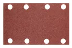 Papier ścierny prostokątny 8 otworów 130 x 80 mm P120 do 04-623, 5 szt.