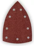 Papiery ścierne na rzep, żelazko 100 x 147 mm, P80, 5 szt., z 9 otworami do 04-623
