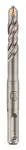 Zestaw wierteł do betonu SDS Plus z podwójną spiralą 5, 6, 8, 10 x 110 mm, 5, 6, 8, 10 x 160 m