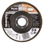 Ściernica listkowa 115 x 22.2 mm, P120