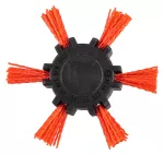 Szczotka nylonowa, tarczowa, 100 mm, z trzpieniem 6 mm