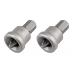 Bity z ogranicznikiem PZ1 x 25 mm, 2 szt.